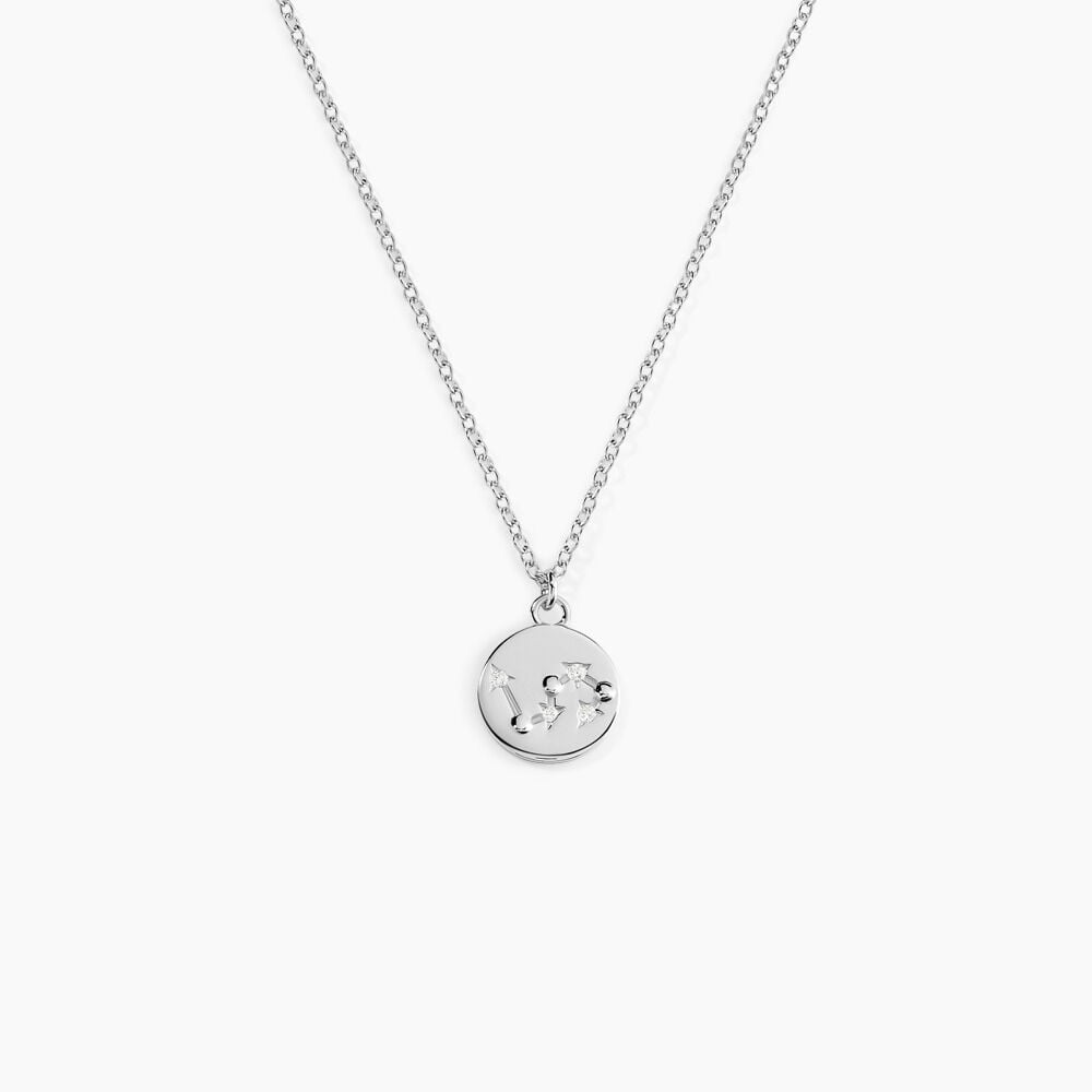 Collier Despina Argent Blanc Oxyde De Zirconium - Colliers avec pierres Femme | Marc Orian