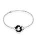 Bracelet Lola Cera Argent Blanc Céramique Et Oxyde De Zirconium - Bracelets chaînes Femme | Marc Orian