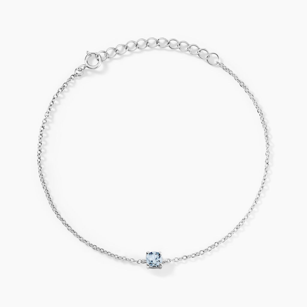 Bracelet Rio Argent Blanc Oxyde De Zirconium - Bracelets fantaisie Femme | Marc Orian