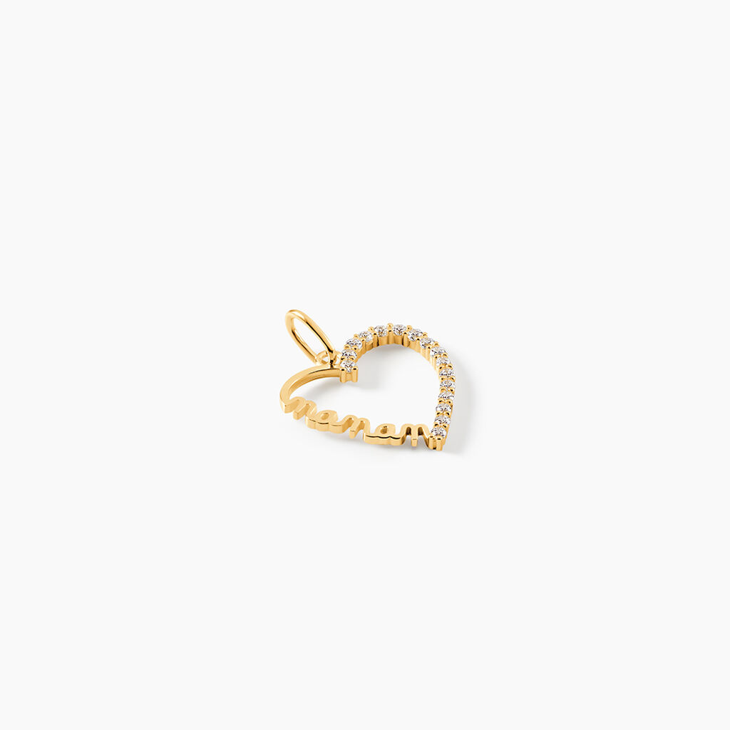 Pendentif Chiela Or Jaune Oxyde De Zirconium - Pendentifs Femme | Marc Orian