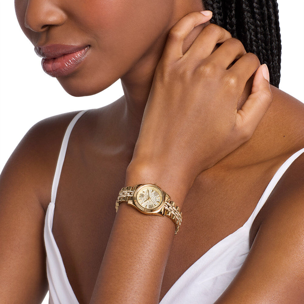 Montre Michael Kors Petite Lexington Champagne - Montres &eacute;tanches Femme | Marc Orian
