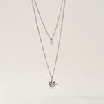 Collier Shone Argent Oxyde De Zirconium - Colliers multirangs Femme | Marc Orian