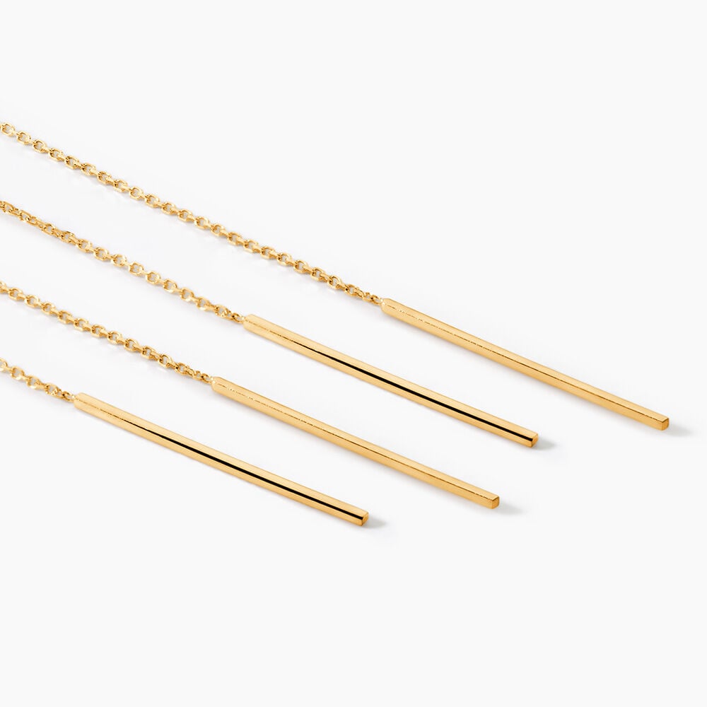 Boucles D'oreilles Pendantes Pura Or Jaune - Pendantes Femme | Marc Orian