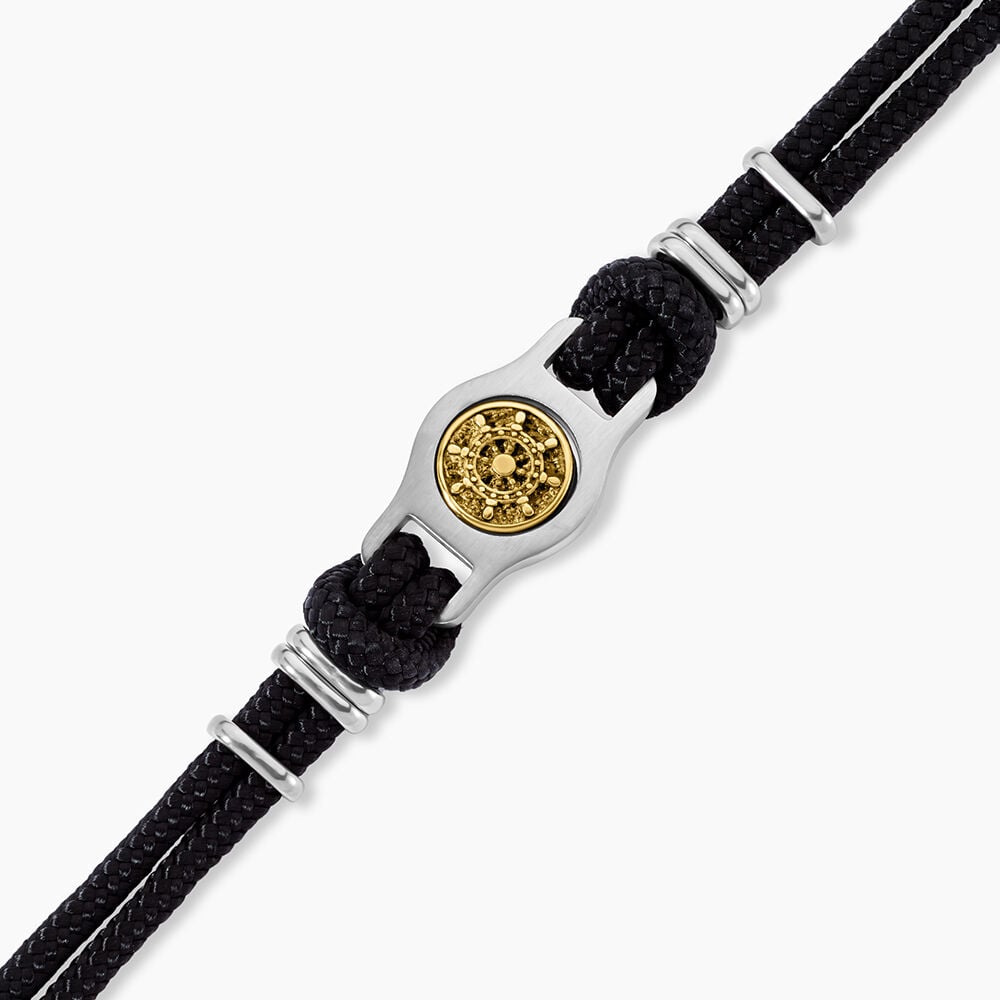 Bracelet Paulette Acier Blanc - Bracelets cordons Homme | Marc Orian