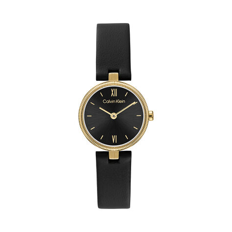 Montre Calvin Klein Gleam Noir - Montres &eacute;tanches Femme | Marc Orian
