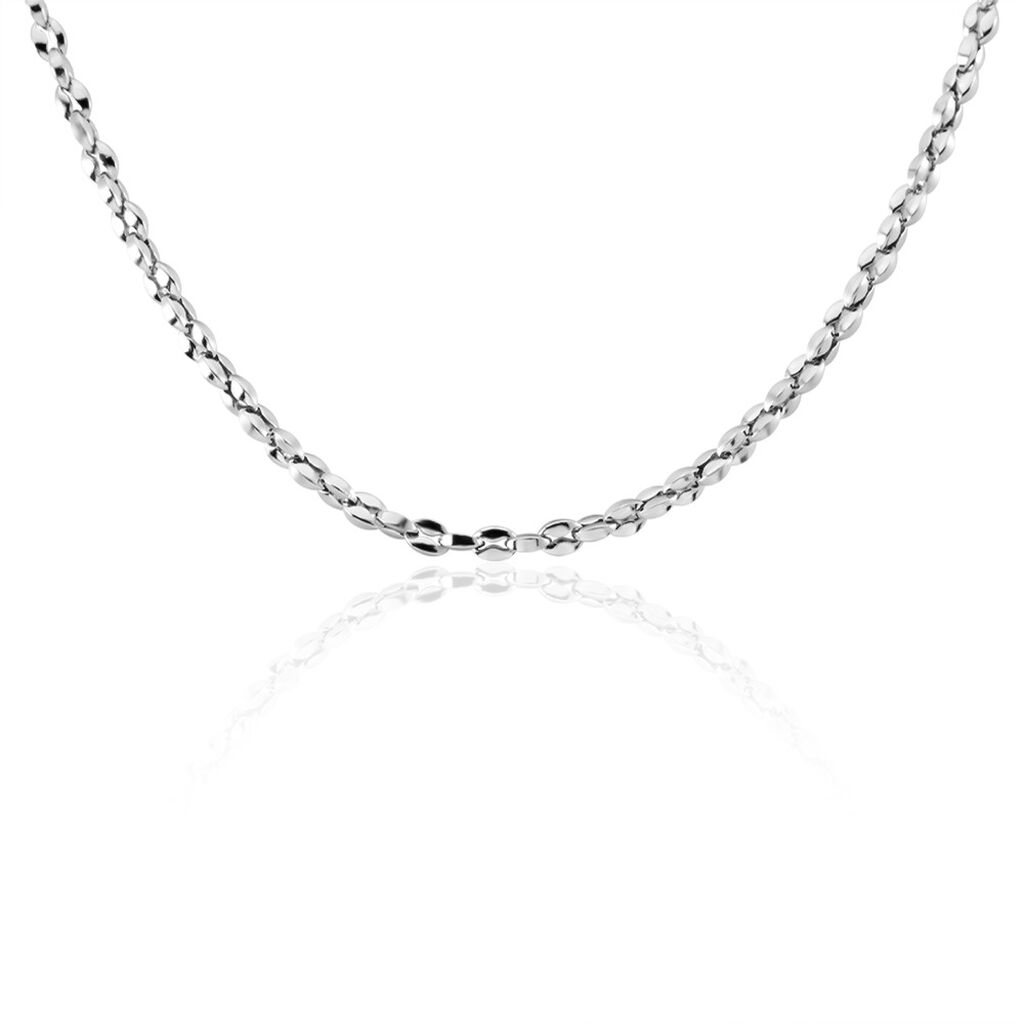 Collier Jourdan Homme Mikeno Acier Blanc - Colliers Homme | Marc Orian