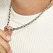 Collier Cadia Acier Blanc - Chaines Homme | Marc Orian