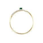 Bague Or Jaune Karmele Emeraude - Bagues vintage Femme | Marc Orian