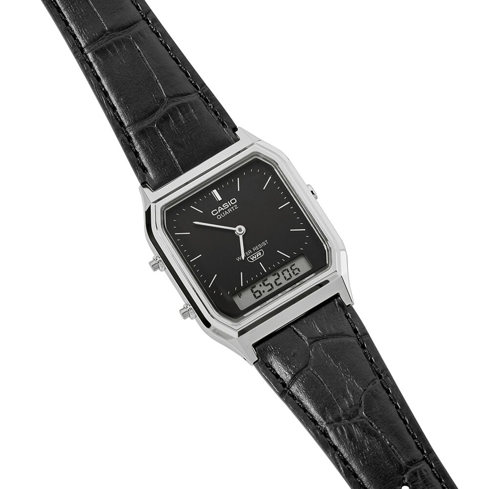 Montre Casio Collection Aq230 Noir - Montres date Unisex | Marc Orian