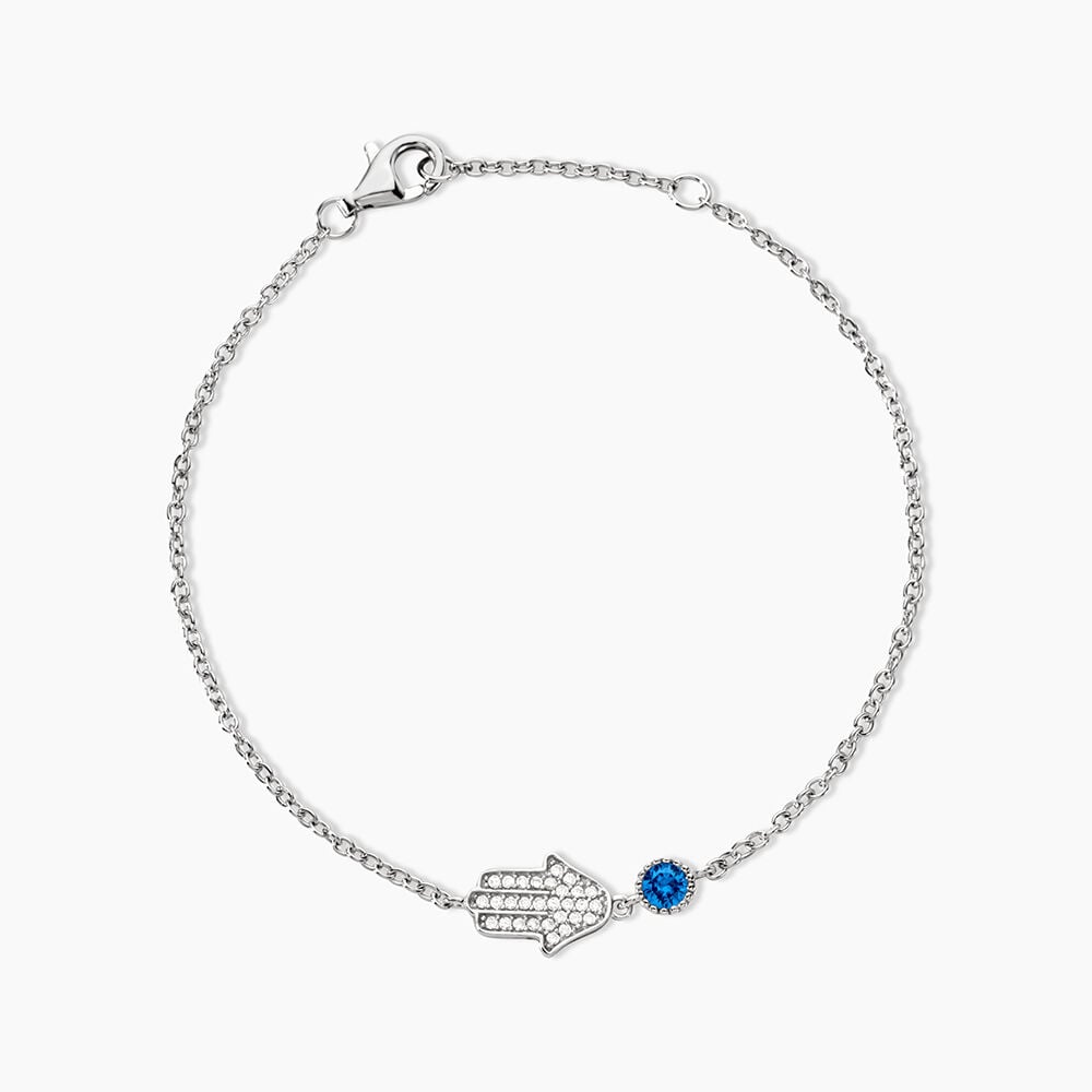 Bracelet Fidelma Argent Blanc Spinelle Oxyde De Zirconium - Bracelets fantaisie Femme | Marc Orian