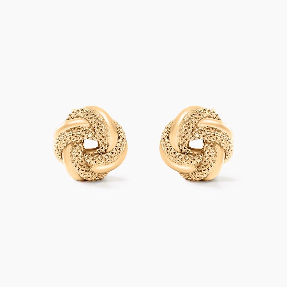 Boucles D'oreilles Puces Or Jaune Campanula - Puces Femme | Marc Orian