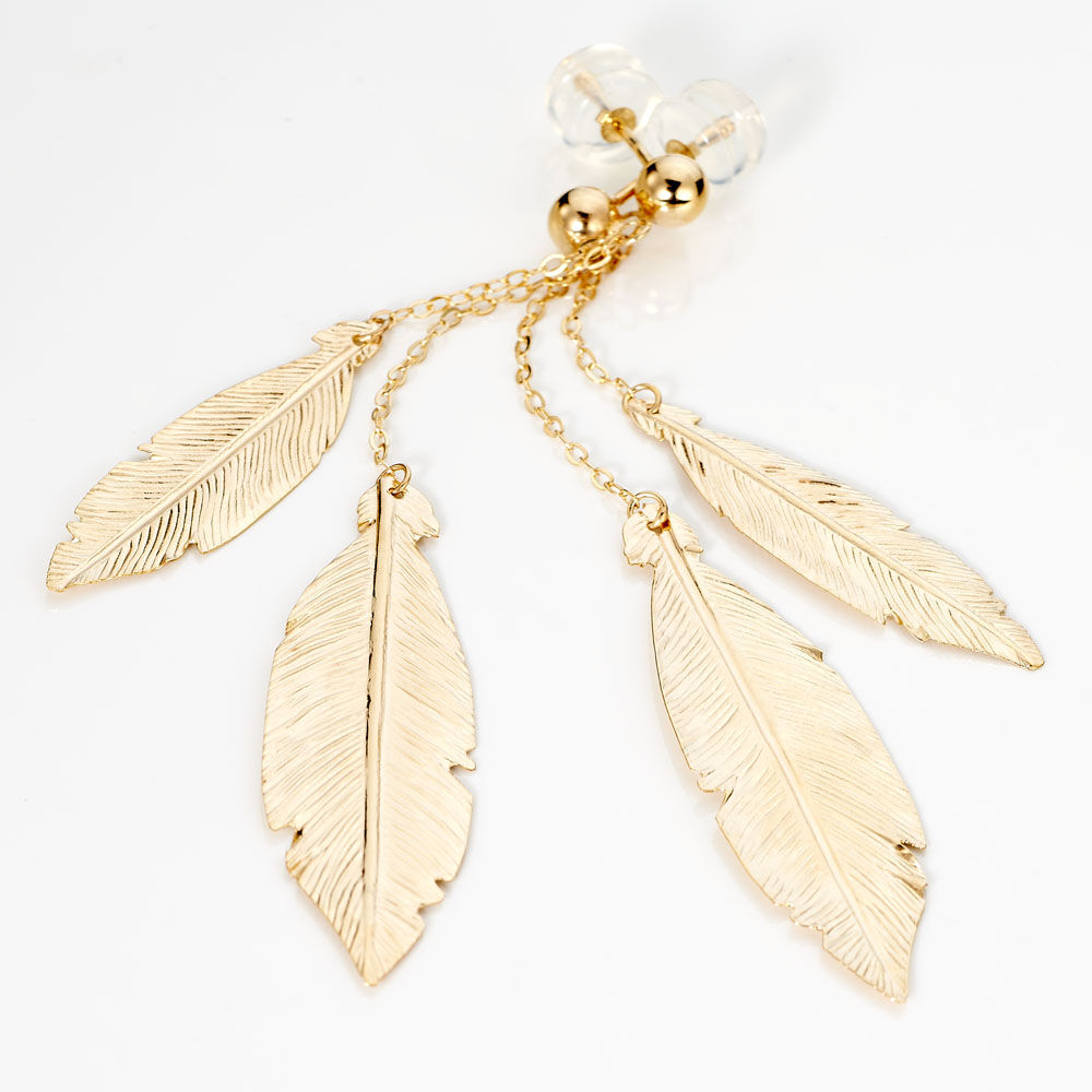Boucles D'oreilles Pendantes Soline Or Jaune - Pendantes Femme | Marc Orian