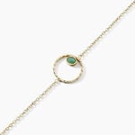 Bracelet Aurore Acier Dor&eacute; Amazonite - Bracelets cha&icirc;nes Femme | Marc Orian