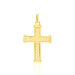 Pendentif Benny Croix Ciselee Or Jaune - Pendentifs Famille | Marc Orian