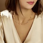 Collier Assma Plaqu&eacute; Or Jaune - Colliers ete Femme | Marc Orian