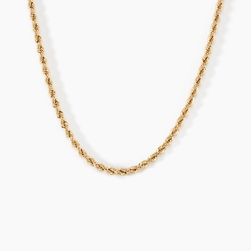 Collier Jerry Maille Corde Or Jaune - Chaines Femme | Marc Orian