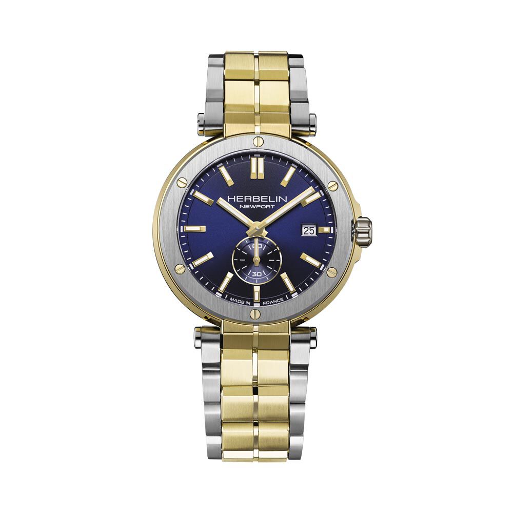 Montre Herbelin Newport Bleu - Montres &eacute;tanches Homme | Marc Orian
