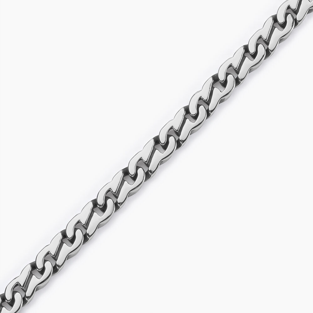 Bracelet Jourdan Rex Acier Argenté - Bijoux Homme | Marc Orian