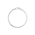 Bague Solitaire Atalante Or Blanc Diamant - Parures de mariage Femme | Marc Orian