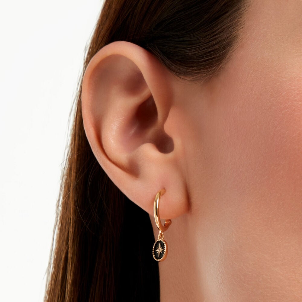 Cr&eacute;oles Alerya Plaqu&eacute; Or Jaune Oxyde De Zirconium - Cr&eacute;oles Femme | Marc Orian