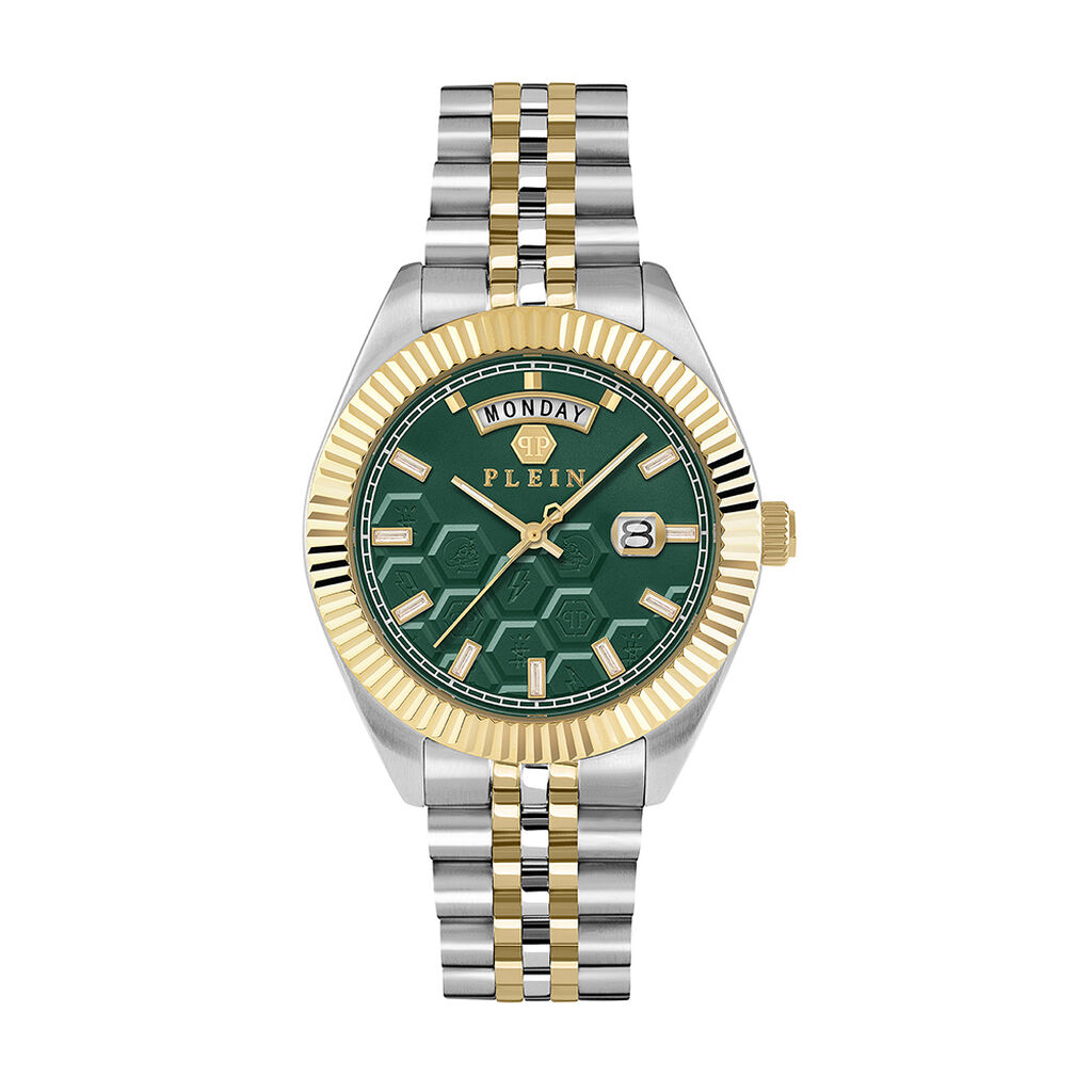 Montre Philipp Plein Date Superlative Gent Vert - Montres étanches Homme | Marc Orian