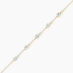 Bracelet Veasna Or Jaune Topaze - Bracelets cha&icirc;nes Femme | Marc Orian
