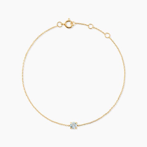 Bracelet Sa&iuml;da Or Jaune Topaze - Bracelets cha&icirc;nes Femme | Marc Orian