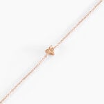 Bracelet Kelvyn Argent Rose Oxyde De Zirconium - Bracelets fantaisie Femme | Marc Orian