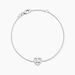Bracelet Suzon Argent Blanc Oxyde De Zirconium - Bracelets chaînes Femme | Marc Orian