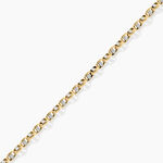 Bracelet Carlo Or Bicolore Maille Marine Ronde - Bracelets mailles Femme | Marc Orian