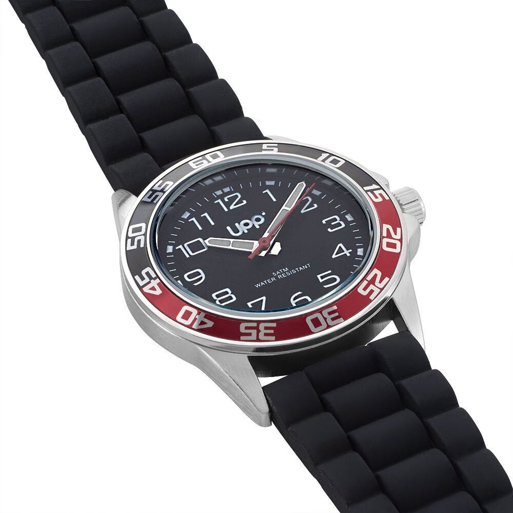 Montre Upp Axel Noir Et Rouge - Montres &eacute;tanches Enfant | Marc Orian