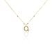 Collier Plaqué Or Jaune Lettra - Colliers fantaisie Femme | Marc Orian