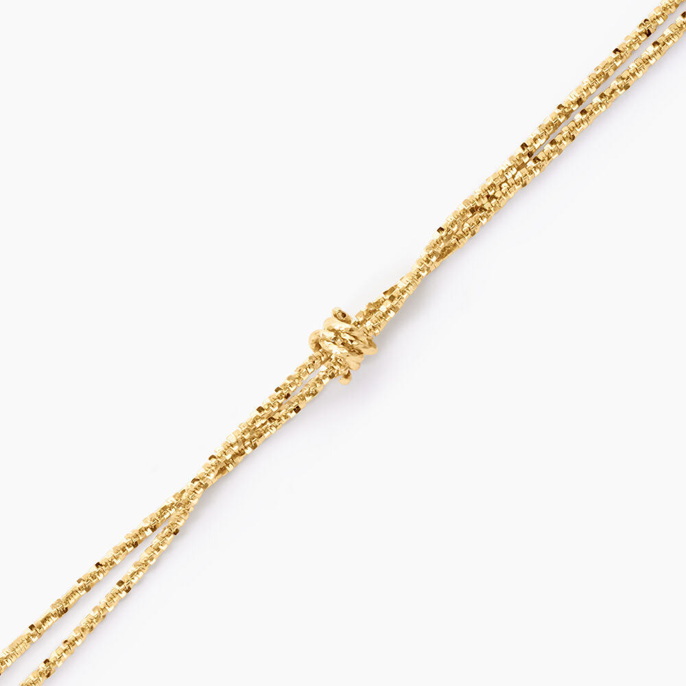 Bracelet Delya Argent Dor&eacute; A L'Or 750/1000 - Bracelets cha&icirc;nes Femme | Marc Orian