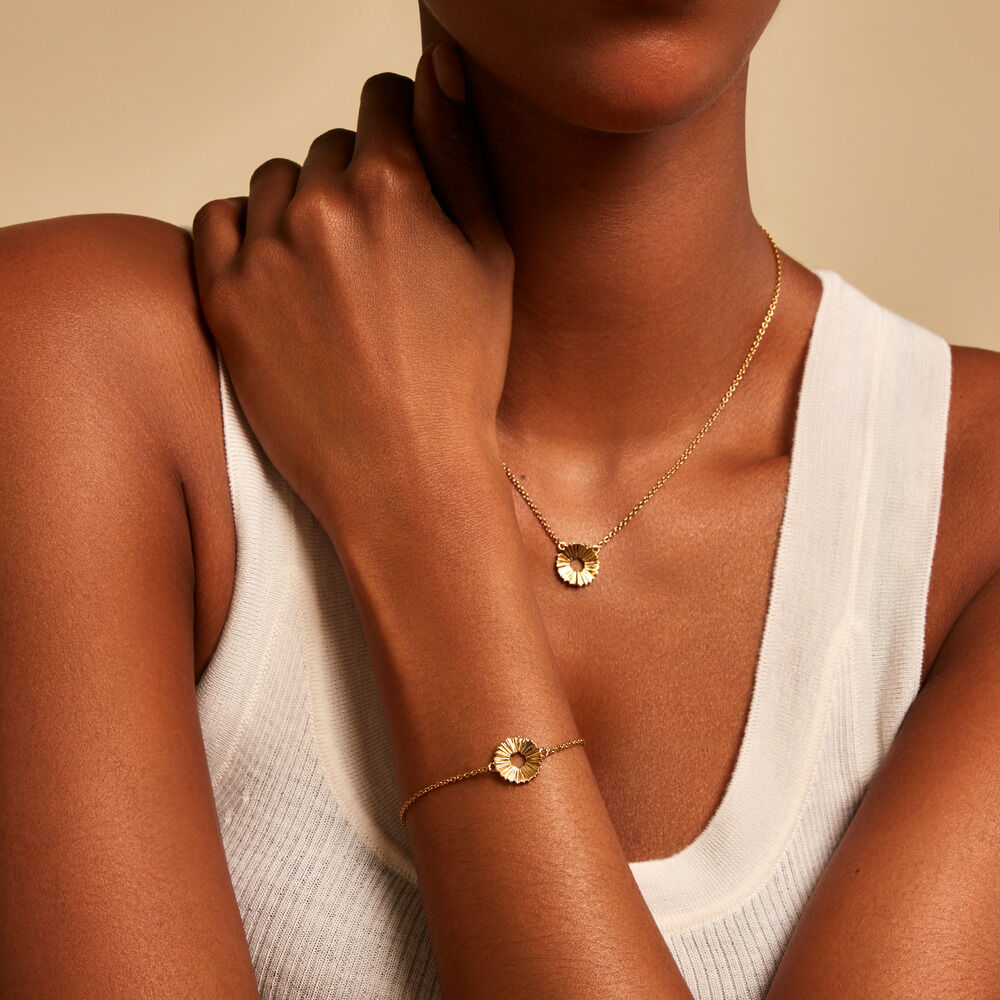 Bracelet Soraia Plaqu&eacute; Or Jaune - Bracelets fantaisie Femme | Marc Orian