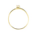 Bague Veroucha Or Jaune Oxyde De Zirconium - Solitaires Femme | Marc Orian
