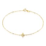 Bracelet Alastar Or Jaune Oxyde De Zirconium - Bracelets cha&icirc;nes Femme | Marc Orian