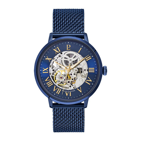 Montre Pierre Lannier Collection Automatique 42 Bleu - Montres automatiques Homme | Marc Orian