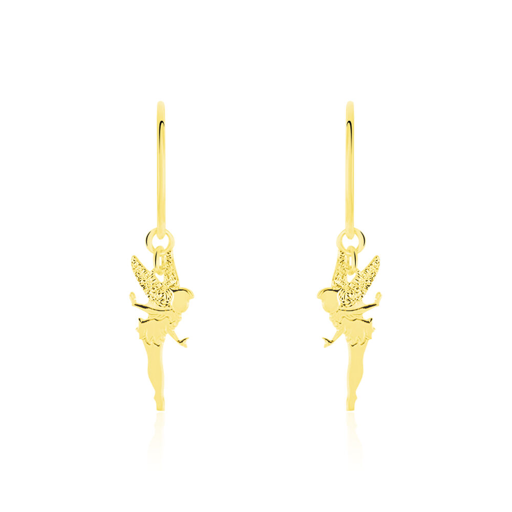 Boucles D'oreilles Pendantes Fee Or Jaune - Pendantes Femme | Marc Orian