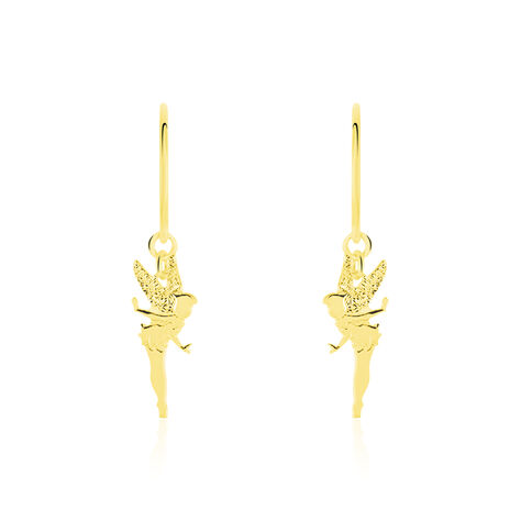 Boucles D'oreilles Pendantes Fee Or Jaune - Pendantes Femme | Marc Orian