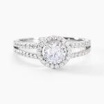 Bague Solitaire Titemae Argent Blanc Oxyde De Zirconium - Bijoux fantaisie Femme | Marc Orian