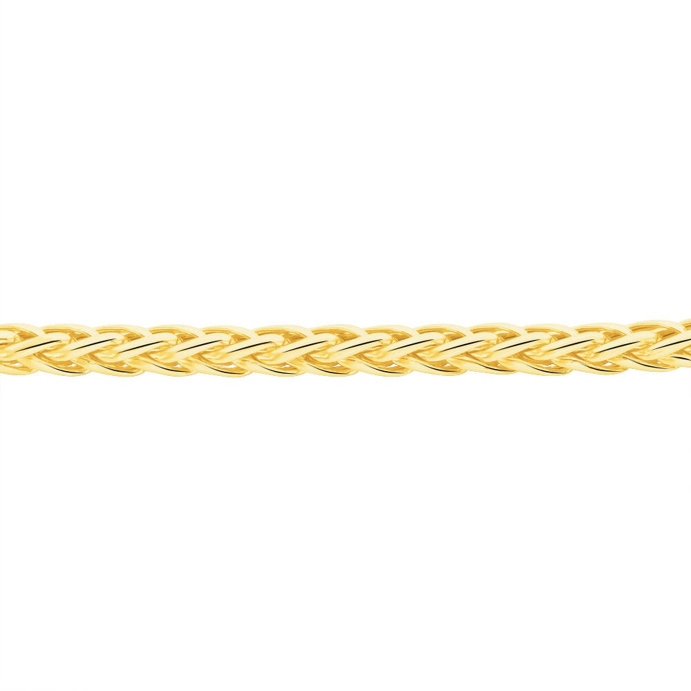 Bracelet Jany Maille Palmier Or Jaune - Bracelets mailles Femme | Marc Orian