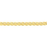 Bracelet Jany Maille Palmier Or Jaune - Bracelets mailles Femme | Marc Orian