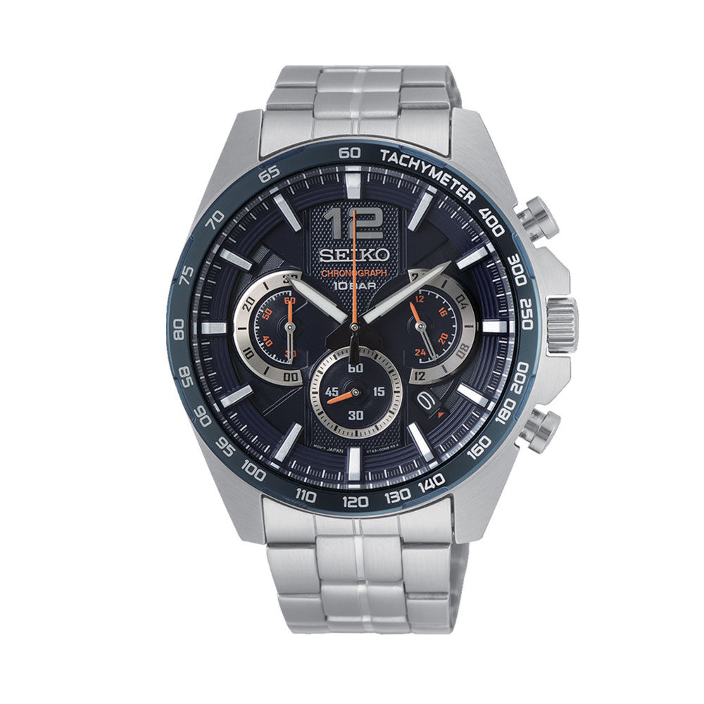 Montre Seiko Sport Bleu - Montres &eacute;tanches Homme | Marc Orian
