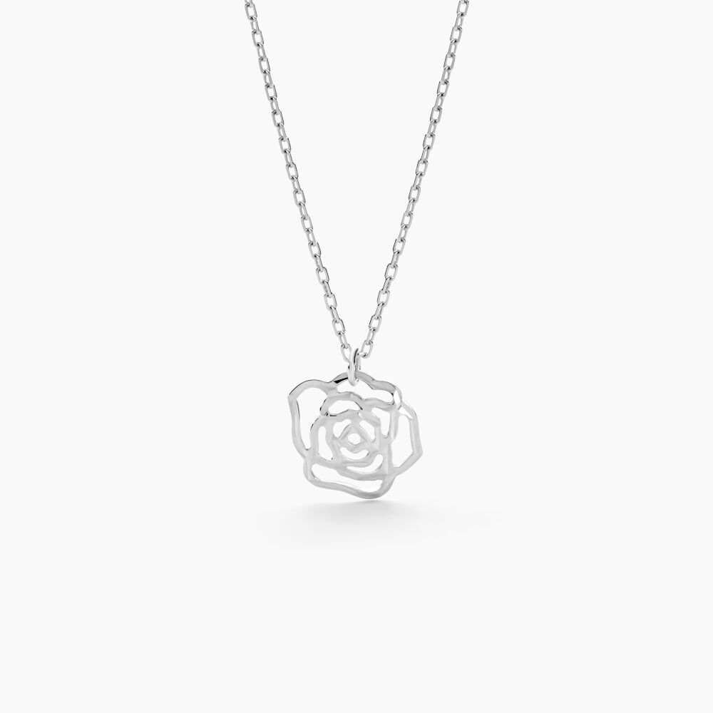 Collier Najatte Argent Blanc - Colliers fantaisie Femme | Marc Orian