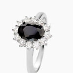 Bague Solitaire Gabor Argent Blanc Oxyde De Zirconium - Bijoux fantaisie Femme | Marc Orian