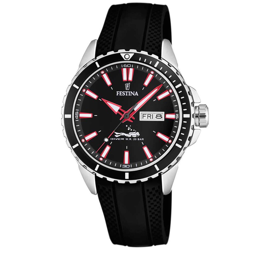 Montre Festina The Originals Noir - Montres classiques Homme | Marc Orian