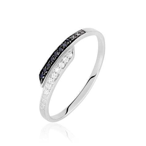 Bague Nazima Or Blanc Diamant - Bagues pierres précieuses Femme | Marc Orian