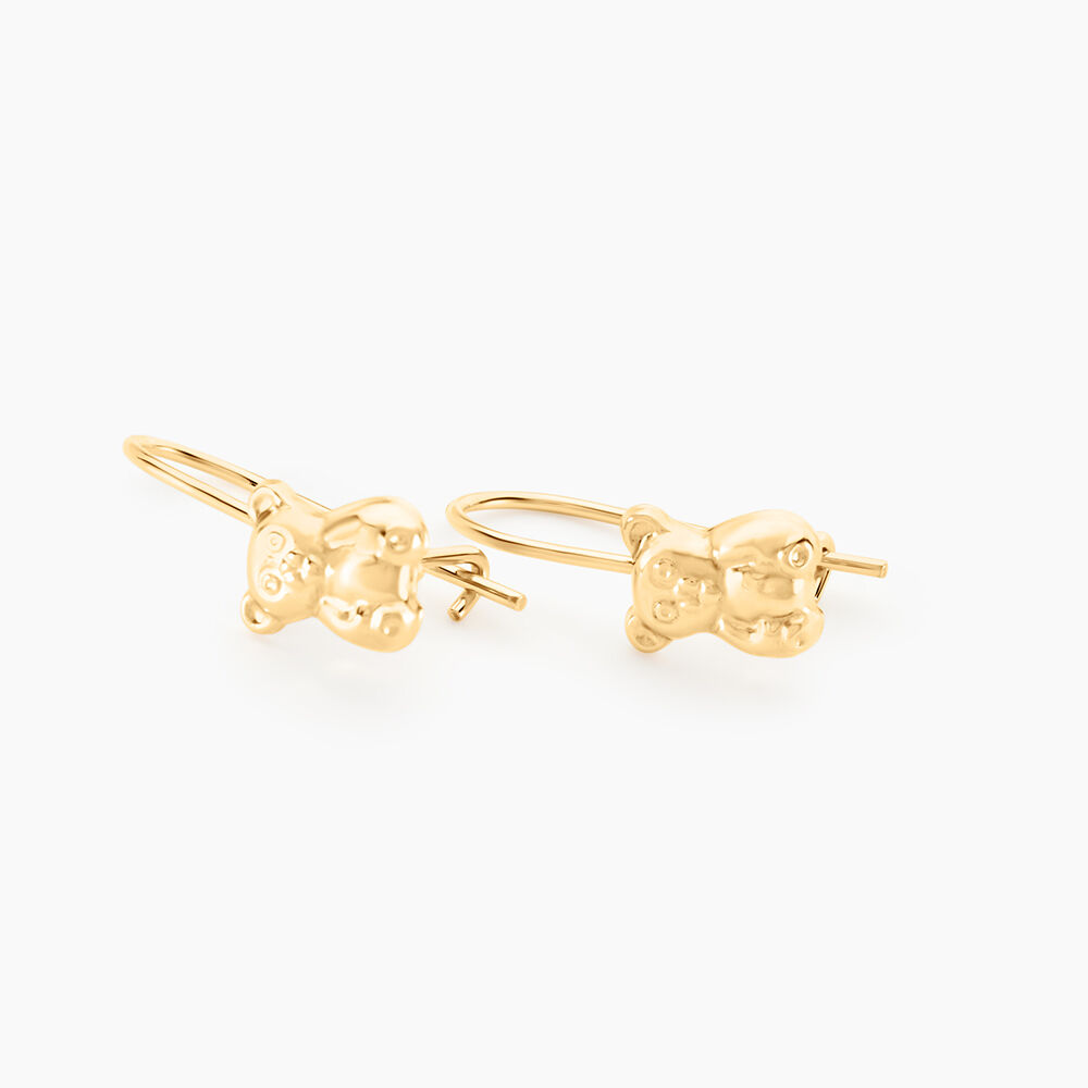 Boucles D'oreilles Pendantes Baptista Ours Or Jaune - Pendantes Enfant | Marc Orian