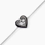 Bracelet Clarah Argent Blanc C&eacute;ramique Oxyde De Zirconium - Bracelets fantaisie Femme | Marc Orian