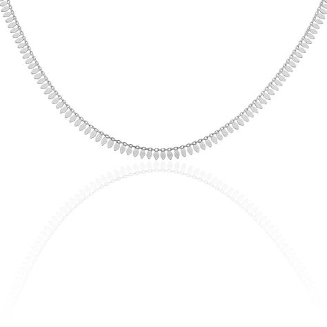 Collier Soranaae Argent Blanc - Colliers fantaisie Femme | Marc Orian